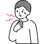 Man With Sore Throat SVG Icon
